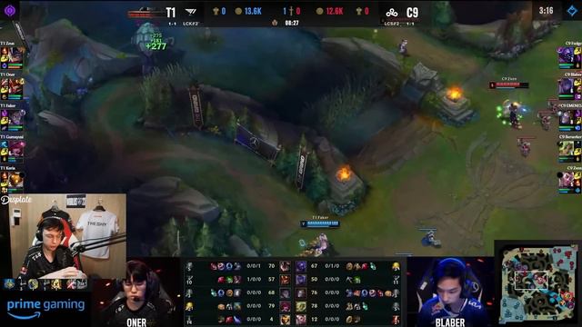 FAKER & T1 TAKE ON CLOUD 9 - WORLDS 2023 - CAEDREL смотреть онлайн