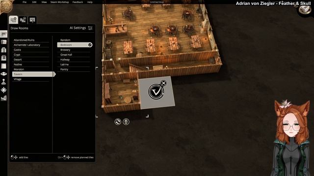 Тыкаем Dungeon Alchemist, делаем карты для ваншота смотреть онлайн