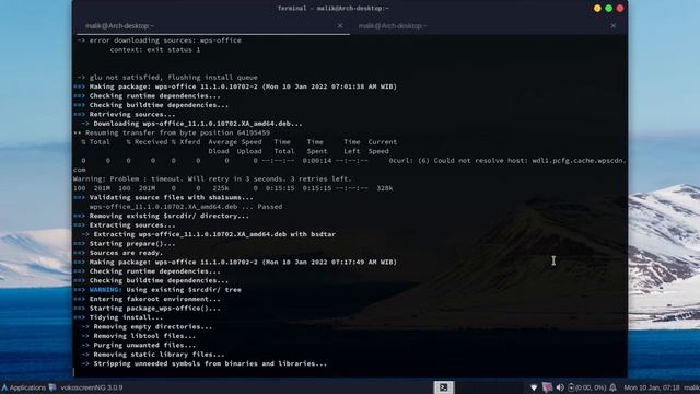 Cara Install WPS Office di Arch Linux смотреть онлайн