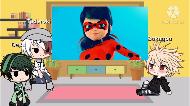 MHA react to MLB (Bakugou x Marinette) смотреть онлайн