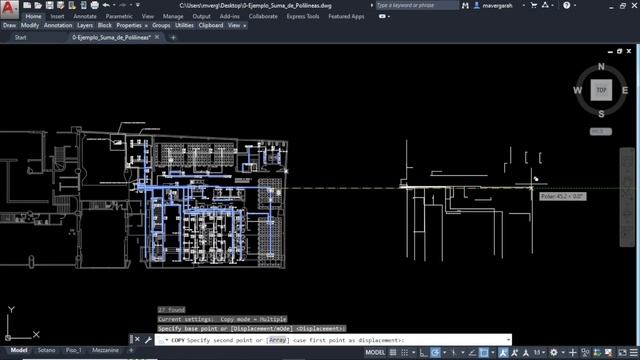 02-¿Como SUMAR varias LINEAS o POLILINEAS en AUTOCAD? [Link de descarga] смотреть онлайн