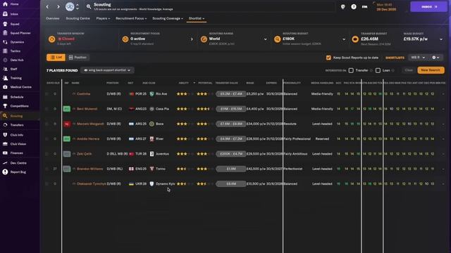 Signing a wingback in FM24 using python смотреть онлайн