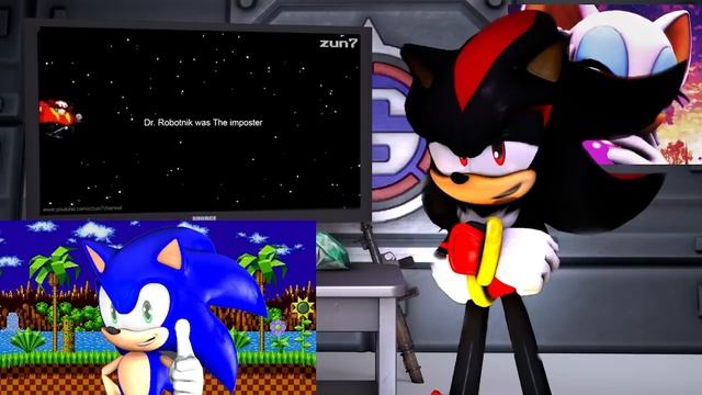 SONIC IN AMONG US!! - Sonic & Shadow REACT To AMONG US, but with SONIC THE HEDGEHOG?! смотреть онлайн