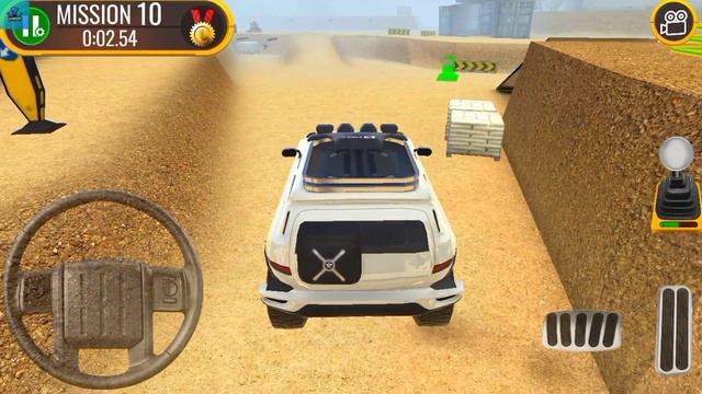 Mercedes Benz Ener-G-Force Driving Simulator - Construction Site 4х4 SUV Driver - Android GamePlay смотреть онлайн