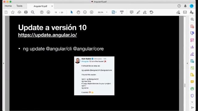 Migrando a Angular 10 смотреть онлайн