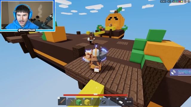 Buying ALL TIERS OF THE BATTLE PASS In Roblox Bedwars Season 2! смотреть онлайн
