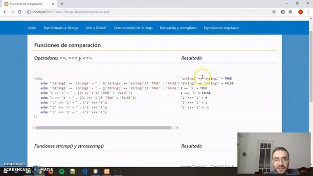 App. PHP + MySQL - Strings y Regex смотреть онлайн