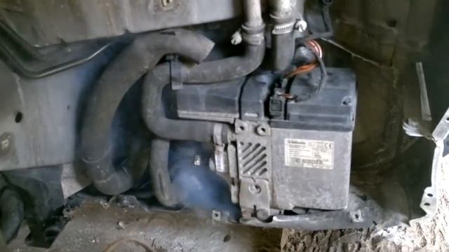 BMW E39 530d Webasto Dymi