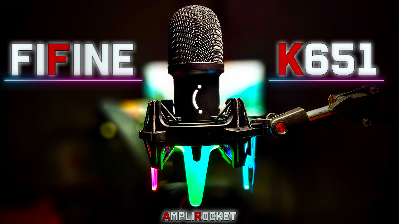 Новый крутой ДИНАМИЧЕСКИЙ Микрофон FIFINE K651 AMPLIROCKET с AliExpress ! смотреть онлайн