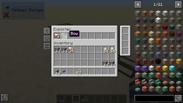Refined Storage: Exporter (how to use) смотреть онлайн
