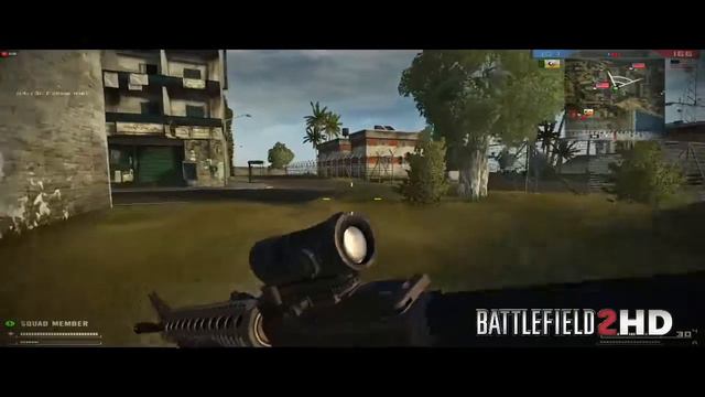 Battlefield 2 HD Multiplayer Online Gameplay 2018 Download - Sharqi Peninsula HD Map смотреть онлайн