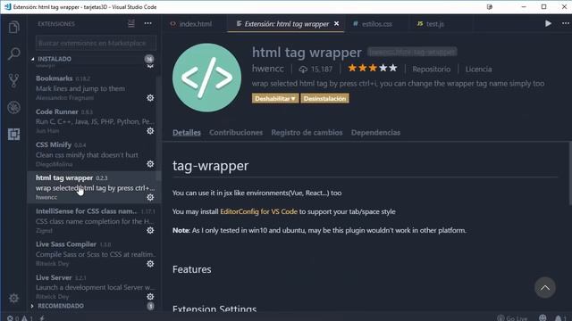 Extensiones que yo utilizo en Visual Studio Code [2/5] смотреть онлайн