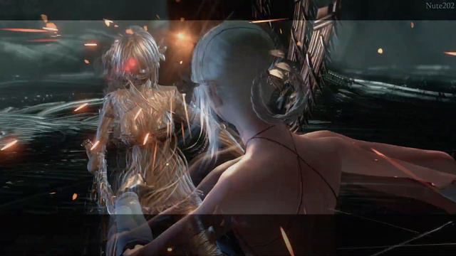 NieR Replicant | Kaine Data Clones Fight (Route E) смотреть онлайн