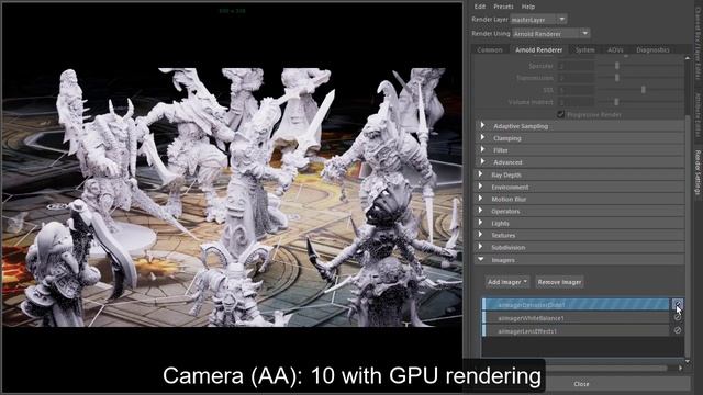 Arnold tutorial - How to render a board game in MtoA смотреть онлайн