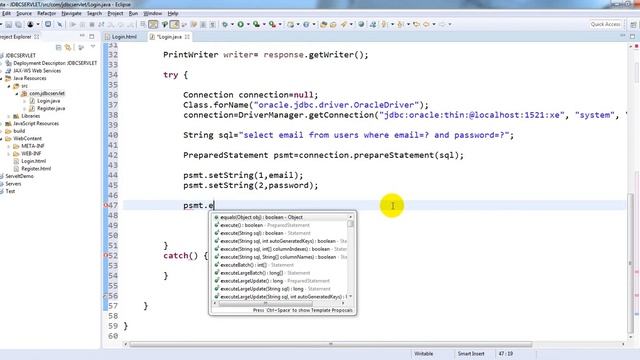 3 Java Servlet Programming with JDBC Connection Part-3 смотреть онлайн