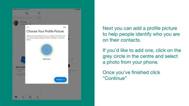 Setting up Skype on an iPhone or iPad смотреть онлайн