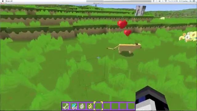 How to tame a wolf and ocelot in minecraft смотреть онлайн