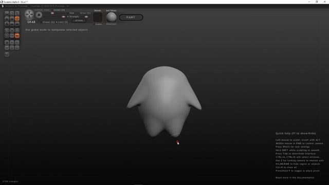 Уроки по 3D-моделированию. Создаем персонажа в Sculptris (Скульптрис)