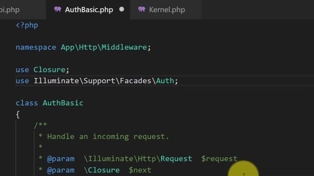 Basic Authentication - RESTful API with Laravel - 08 смотреть онлайн