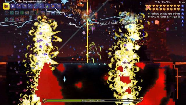 O CHAMPION OF EARTH TIRA SEUS BUFFS! Terraria Fargo's Soul Mod (Eternity Mode) #20 смотреть онлайн