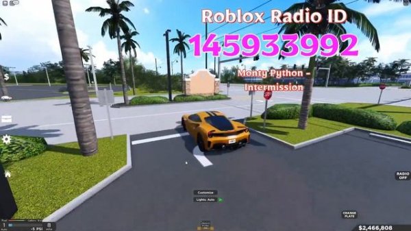 Monty Python Roblox Radio Codes/IDs