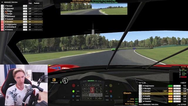 СВИНСКАЯ НЕДЕЛЯ В iRACING || Ferrari GT3 Challenge || Нарезка моментов со стрима смотреть онлайн
