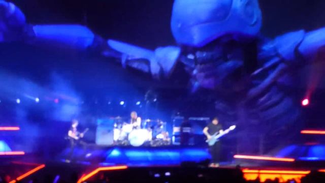 Muse With Giant Moving Robot On Stage, Stockholm Syndrome, Live Concert, Oakland March 2019, Murph.