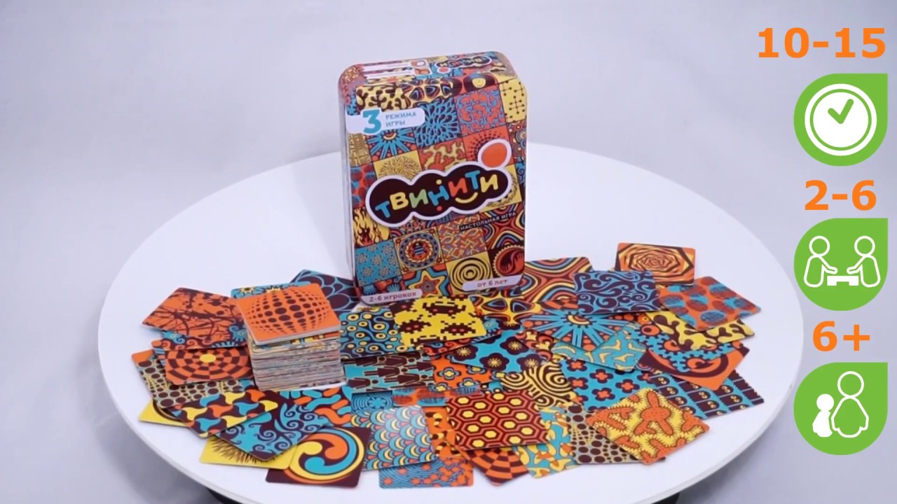 Твинити. Обзор настольной игры от компании Стиль Жизни смотреть онлайн