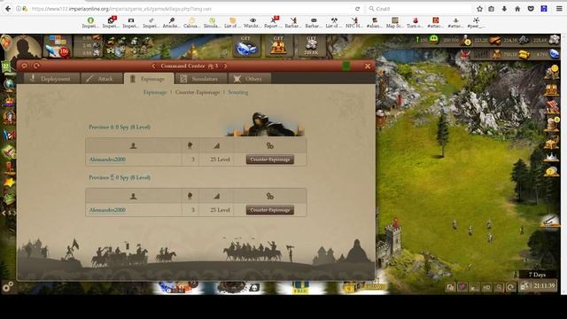 Imperia Online Nightwatch (Aurora) Script : Tutorial - Counter Espionage смотреть онлайн