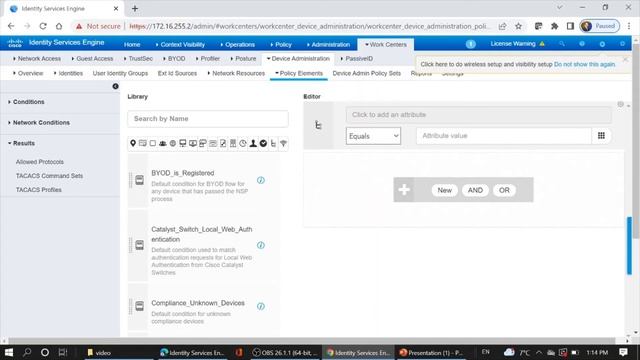 Cisco Catalyst 9800 :ISE TACACS Authentication , Part I, ISE setting смотреть онлайн
