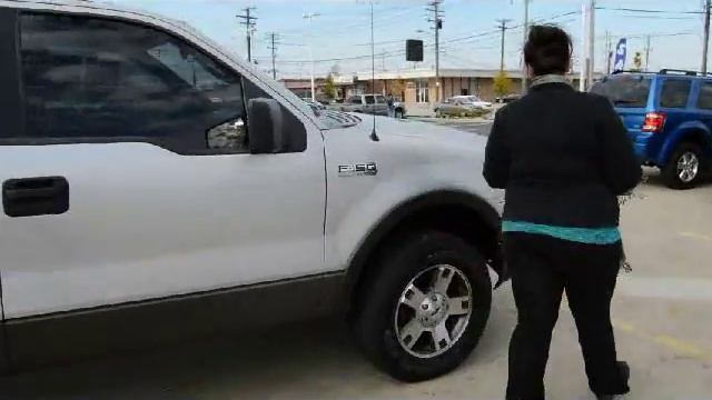 Brittany shows Drew a 2005 Ford F150 FX4 at Axelrod Buick GMC in Cleveland смотреть онлайн