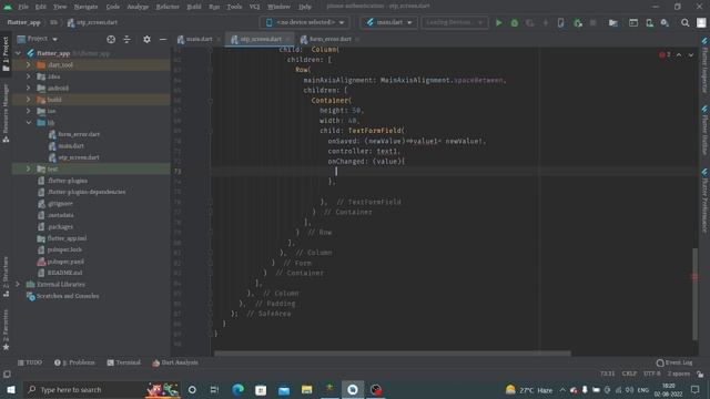 Phone Authentication in Flutter using Firebase | Hindi смотреть онлайн