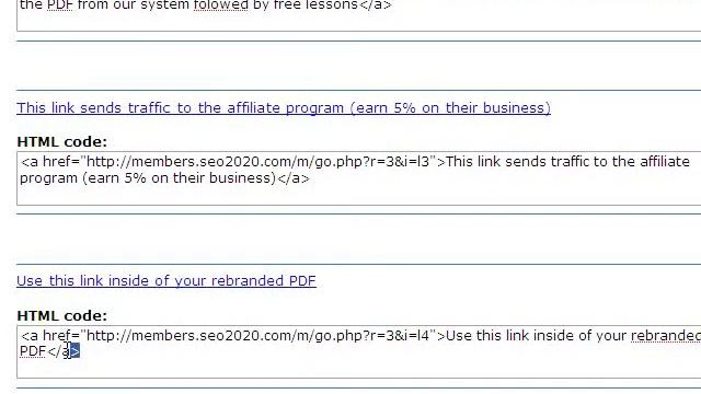 SEO20/20 How to get your affiliate link смотреть онлайн