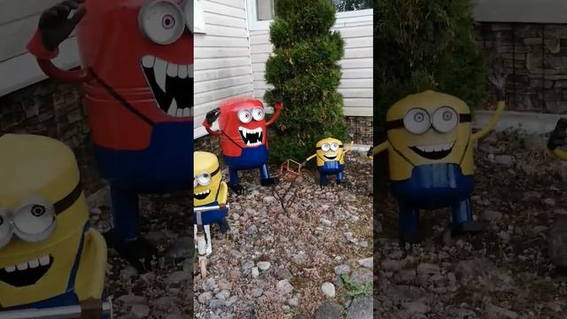 Садовые фигурки своими руками #shorts смотреть онлайн