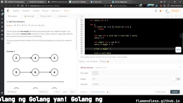 Learning Go by Leetcode смотреть онлайн