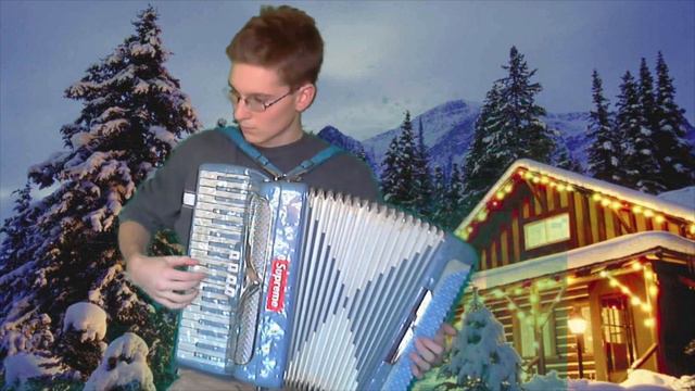 Silent Night on Accordion смотреть онлайн