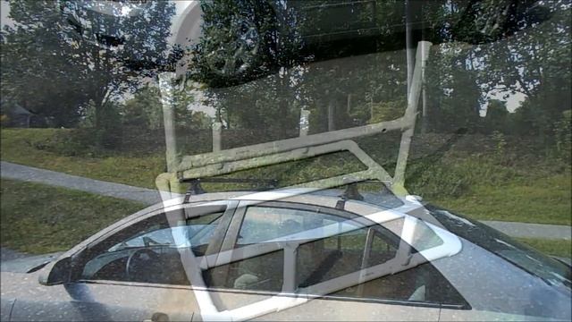 PVC Dual Kayak Roof Rack for $50 смотреть онлайн