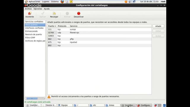 40 Linux Centos6 - Habilitar Puertos Firewall para NFS desde Conexion Remota de Clientes смотреть онлайн