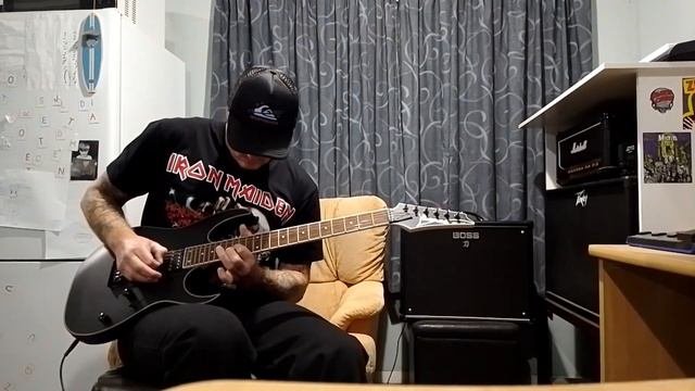 BOSS Katana 100 - Metal with a Long Delay смотреть онлайн