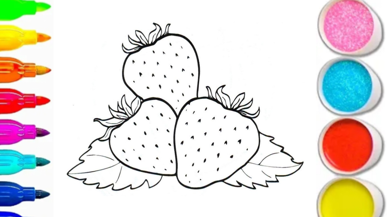 КАК НАРИСОВАТЬ КЛУБНИКА смотреть онлайн