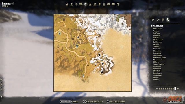 Eastmarch Treasure Map V Location - The Elder Scrolls Online смотреть онлайн