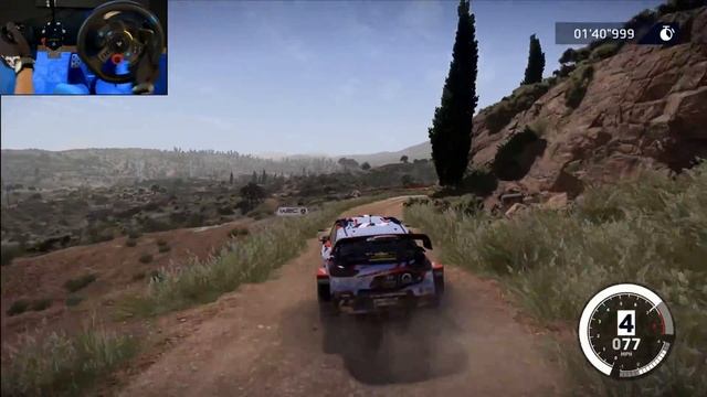 WRC 10 PS5 - WORLD RECORD ATTEMPT (Hyundai i20 WRC - Logitech G29) смотреть онлайн