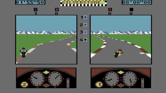 500cc Grand Prix Review for the Commodore 64 by John Gage смотреть онлайн