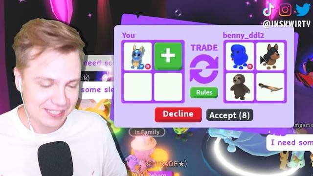 Diamond Dragon в Адопт Ми! ?? ТОП ТРЕЙДЫ в Adopt Me