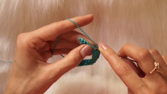 ➥Вязание крючком для начинающих ✿►Столбик без накида◄✿ Азы вязания крючком. смотреть онлайн