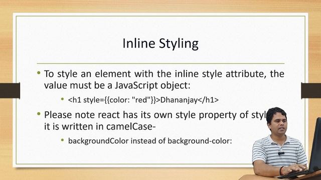 #54| How to use inline stylesheet in React JS | React Tutorial | Full Stack Development using MERN смотреть онлайн