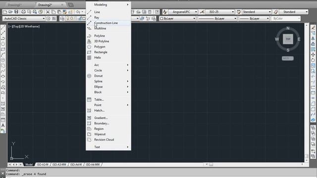 เริ่มต้นการเขียนแบบ v1 AutoCAD 2014 смотреть онлайн