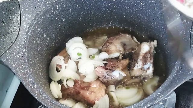 СУЯКЛИ  МАСТАВА  | суп из косточек   Pitted Soup