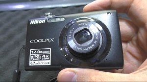 Подводные камни при замене объектива. Фотокамера Nikon S3000