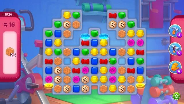 Homescapes Level 1824 Very Hard (No Boosters) / Уровень 1824 Очень Сложный (Без бустеров) 26.01.202